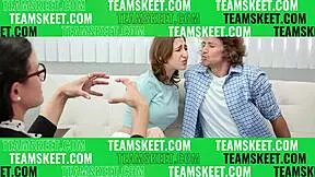 i never thought oil wrestling with my bff would turn into hot lesbian licking and tit play