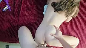 Skinny latina cuñada trims her hairy pussy close-up just for me pov