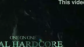 Sara Taylor's 1on1 BBC hard pounding big gape fisting action