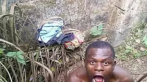 all happy with huge black cock cumming inside on christmas 🎄🍆💦