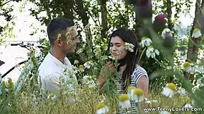 Agile teen Ariana Shaine fucked balls deep 😍🍆💦