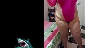 Neighbor's stepmom films porn vid for cash doggy style bang