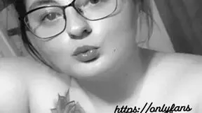 oh man that black monster cock stretches my tight white pussy so good while i moan loud