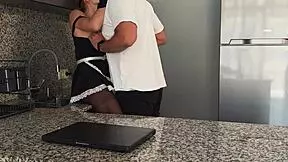 while i cleaned as maid he fucked me pregnant hard