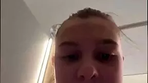 my heart races fingering this tight young pussy in public changing room