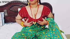 Indian Stepsister Tempts Brother's Cock Under Sheets