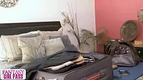 Julie cash rides stepdad's huge bbc in fantasy girl pass creampie