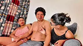 hey wet brunette milf, wanna join this ffm threesome with blowjobs and anal?