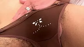 thai trans rita in lingerie fishnets heels deepthroats then gets ass fucked gaping for cum facial on bed