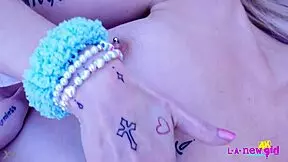 Heart-Racing Cute Blonde Bare Close-Up Reveal