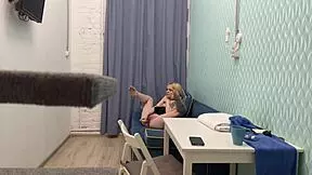 Blonde Chick's First Time Doggystyle Ride and Moan