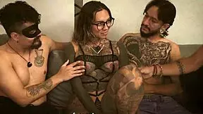 Camila Jimenez's huge ass casting turns into wild anal gangbang frenzy!