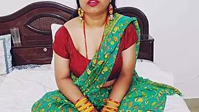 Indian Stepsister Tempts Brother's Cock Under Sheets