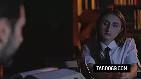 i'm the pervert priest fucking penelope kay's virgin teen ass hard