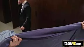 that tattooed bride can't wait for vows she's already spreading wide for a stranger's cock before the wedding