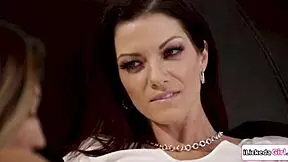 Stepdaughter, why finger and lick stepmom's shaved pussy till orgasm?