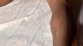 petite ebony teen babe bent over for monster cock doggystyle