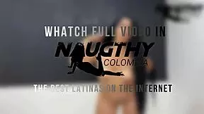 perverted latina student slut toys pussy in classroom