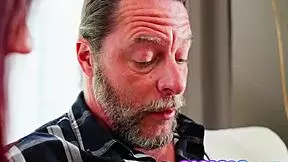 she hired teen assistant for sloppy deepthroat tittyfuck