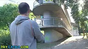 real latina teen sucks monster cock in heels so deep 😍🍆