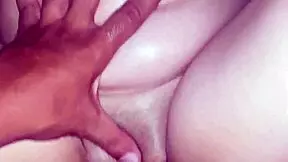 brazilian housewife petite shaved pussy creampie fucked hard on sofa