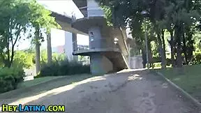 real latina teen sucks monster cock in heels so deep 😍🍆