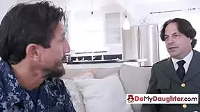 Mature Guys Swap Stepdaughters' Cunts Now!