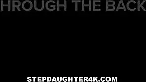 my skinny stepdaughter liz jordan cums hard anally after stepdad's first try pov