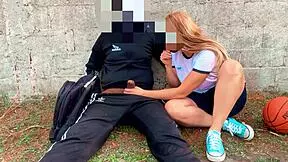 aluna you gave it to professor in abandoned house got caught voyeur style