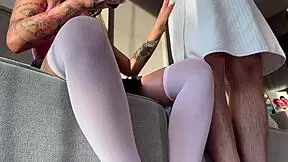 WOW Skinny Cheerleader's Big Tits Turn Fashion Shoot Into Wild Porn Casting!