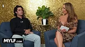 Richelle Ryan guides nervous young stud Anthony White through first fuck