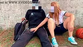 aluna you gave it to professor in abandoned house got caught voyeur style