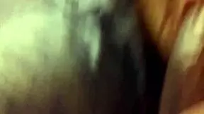 young cock sucked deep by fat black bbw interracial