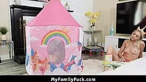 fucking my tight little 18+ stepsis pussy hardcore while she rides cowgirl doggystyle tabootastic!!