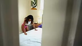 Petite big ass stepsis fucks stepbro after busty teen blowjob