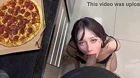 your pizza makes me jealous babe fuck me first amberzinha