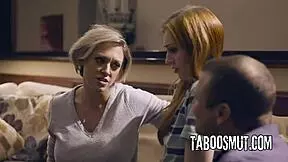 Stepdaughters Swapped with Stepmoms for Taboo Ride