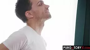 don't get caught but isabella can't resist bending over for monster cock doggystyle in purgatoryx vol 1 part 1