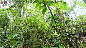 hey thai teen picking mushrooms suddenly gets her pussy fucked outdoors pov