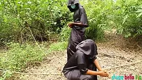 bbc craving milf bends over for monster cock pounding pussy squirt creampie