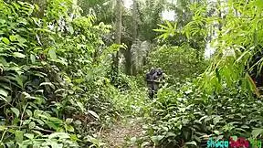 bbc craving milf bends over for monster cock pounding pussy squirt creampie