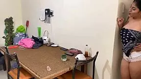 Stepdaughter spots stepmoms huge ass and dives into wild taboo fingering frenzy