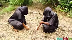 bbc craving milf bends over for monster cock pounding pussy squirt creampie