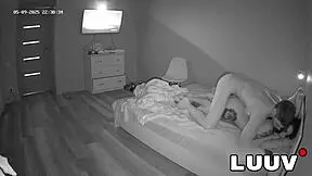 Real Couple Turns Bedroom Thrill into Homemade Voyeur Sex Show