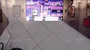 sheena ryder seduces son's friend in dark theater room