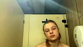 Fat Bbw Teen Cums Hard Fingering Big Tits Gym