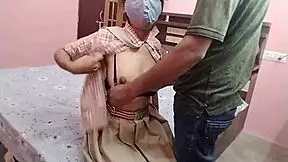 18-Year-Old Desi Virgin Student First Time Sex Big Boobs Doggy