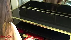 Lesbian boss strap-on pounds naughty Cherry Adams maid for sex payment 😈💦