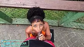 hot pretinha surrenders emotionally to deep cock sucking bliss