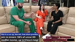 petite pierced nipples babe spreads ass tits in latex covid roleplay backstage